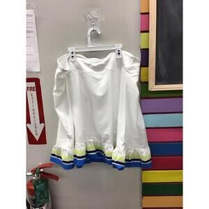 Addison bay women’s swing tennis skort size 1X white new from qvc